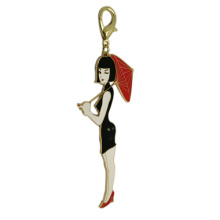 Personalized Handbag Hardware Women Metal Keychain